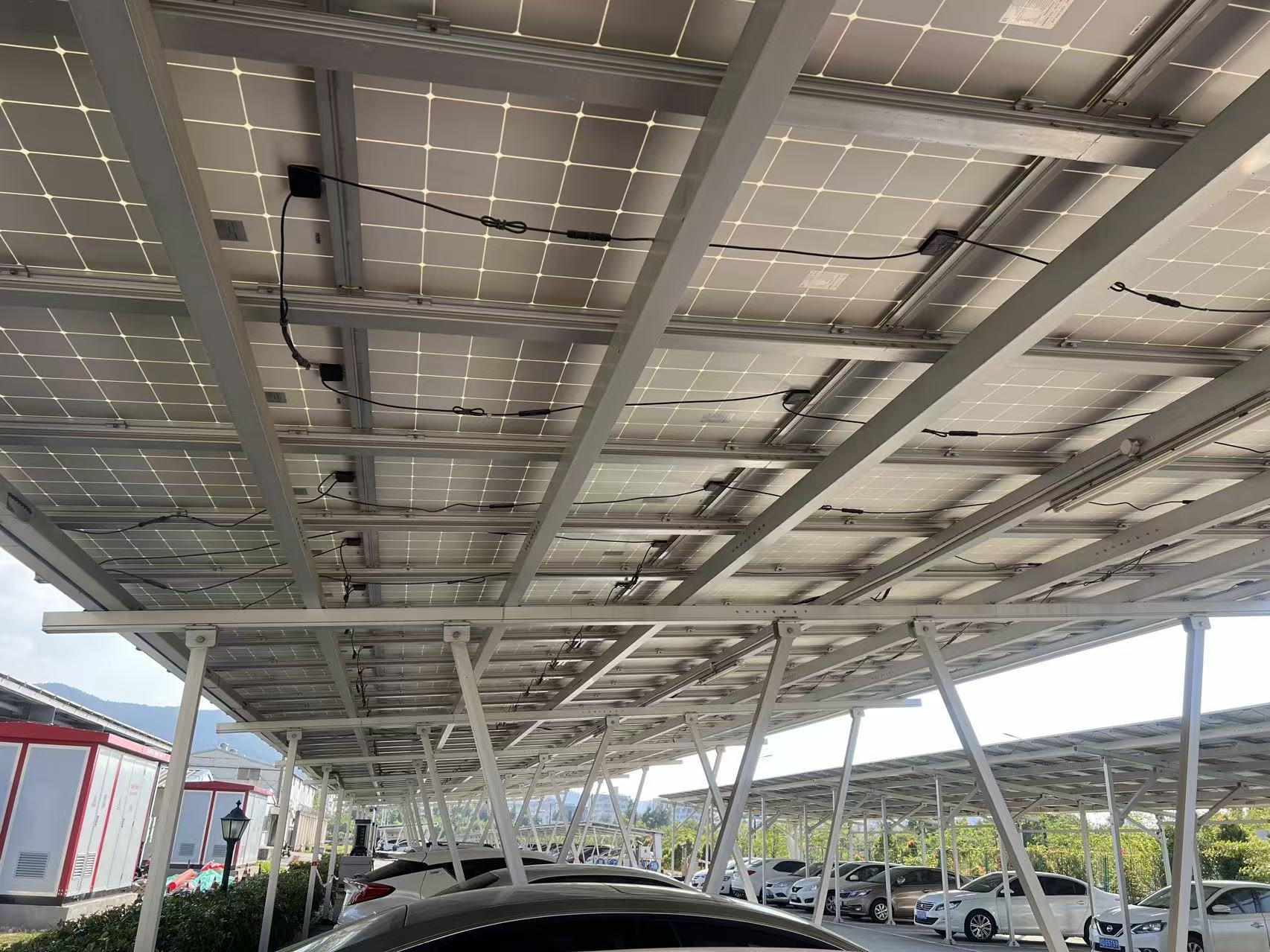 ॲल्युमिनियम मिश्र धातु जलरोधक कारपोर्टचे कार्य