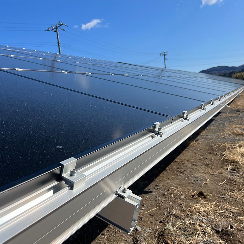 Solar Aluminum Ground Mounting1