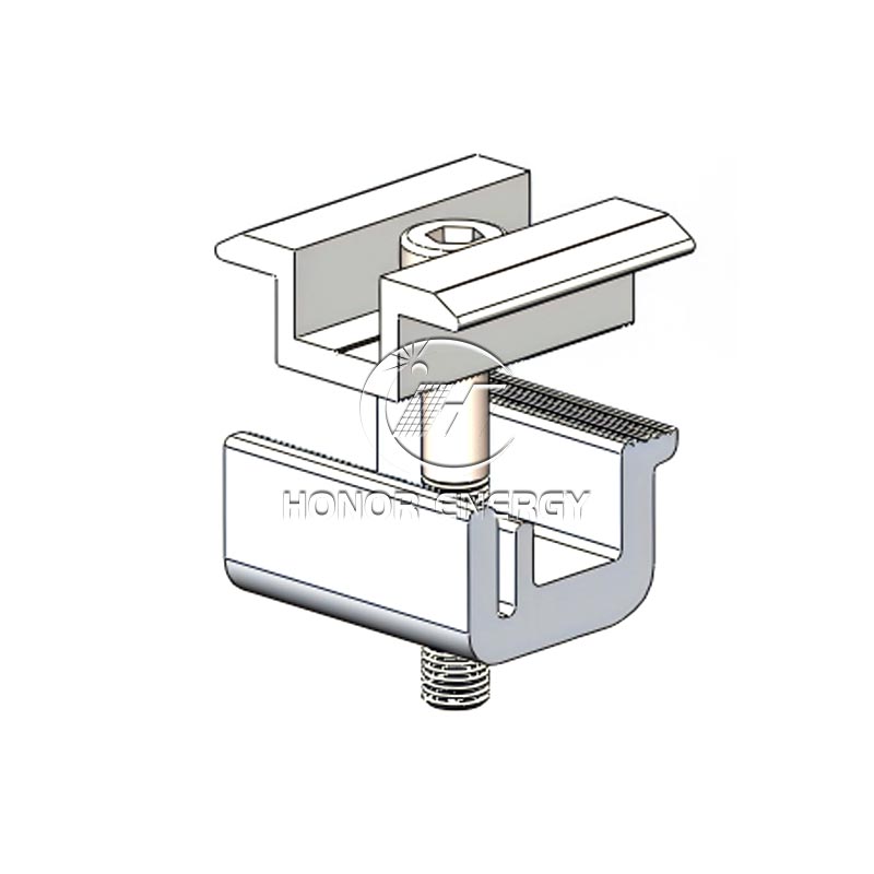 ड्रिल सोलर मिड क्लॅम्प नाही