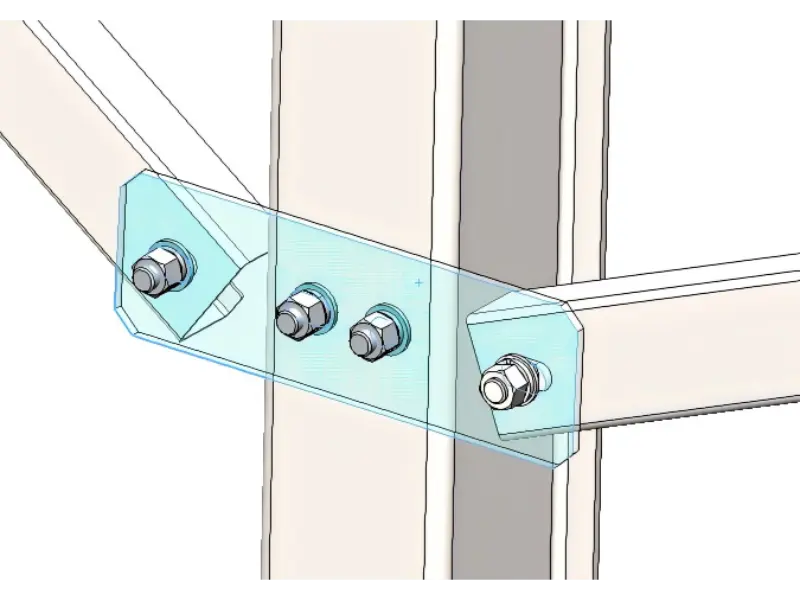 सोलर कनेक्टिंग प्लेट