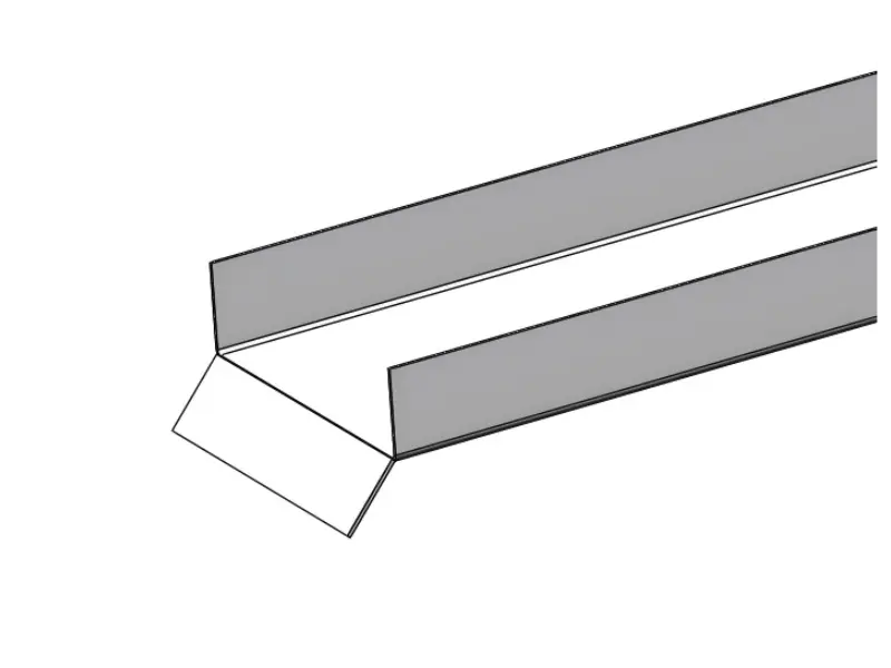 सौर क्षैतिज जलरोधक चॅनेल