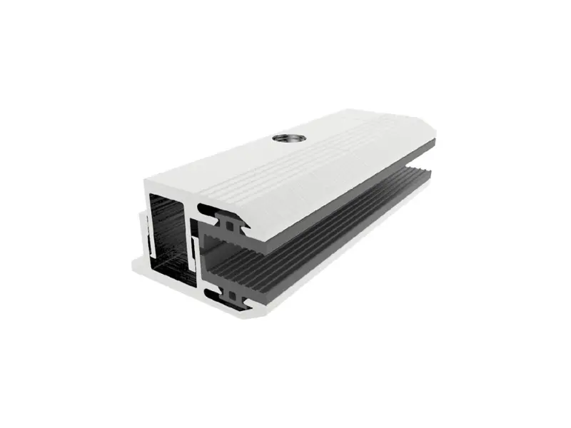 सौर पातळ फिल्म एंड क्लॅम्प